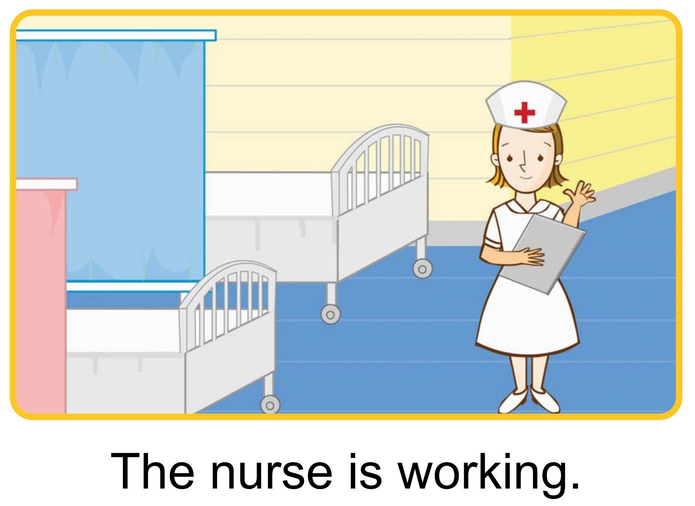 Who Is Working?绘本故事第4页