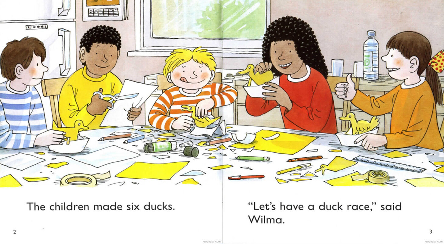 The Duck Race绘本故事第4页