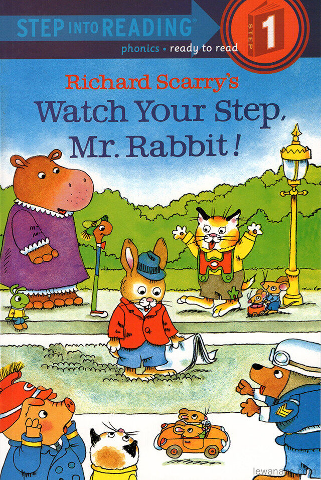 Watch Your Step,Mr Rabbit绘本故事第2页