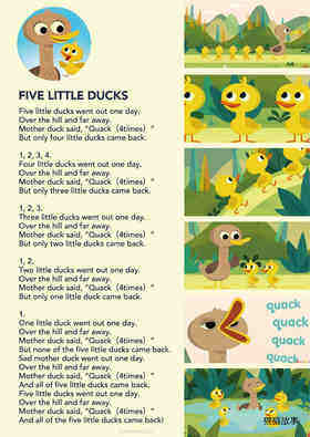 Five Little Ducks绘本故事第2页