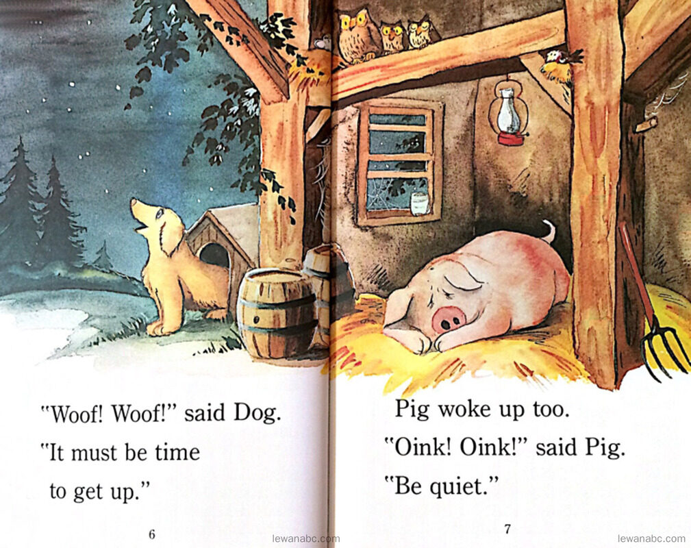 Wake up, sun绘本故事第4页