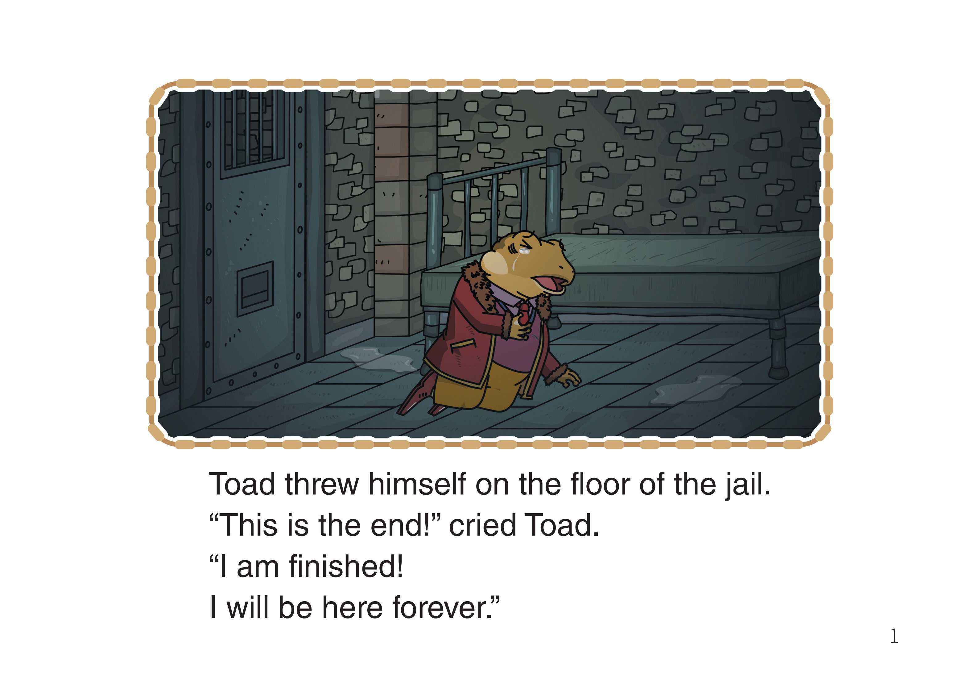 Toad in Jail绘本故事第3页