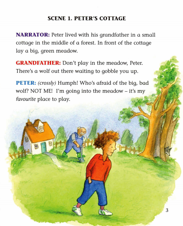 Peter and the Wolf绘本故事第3页