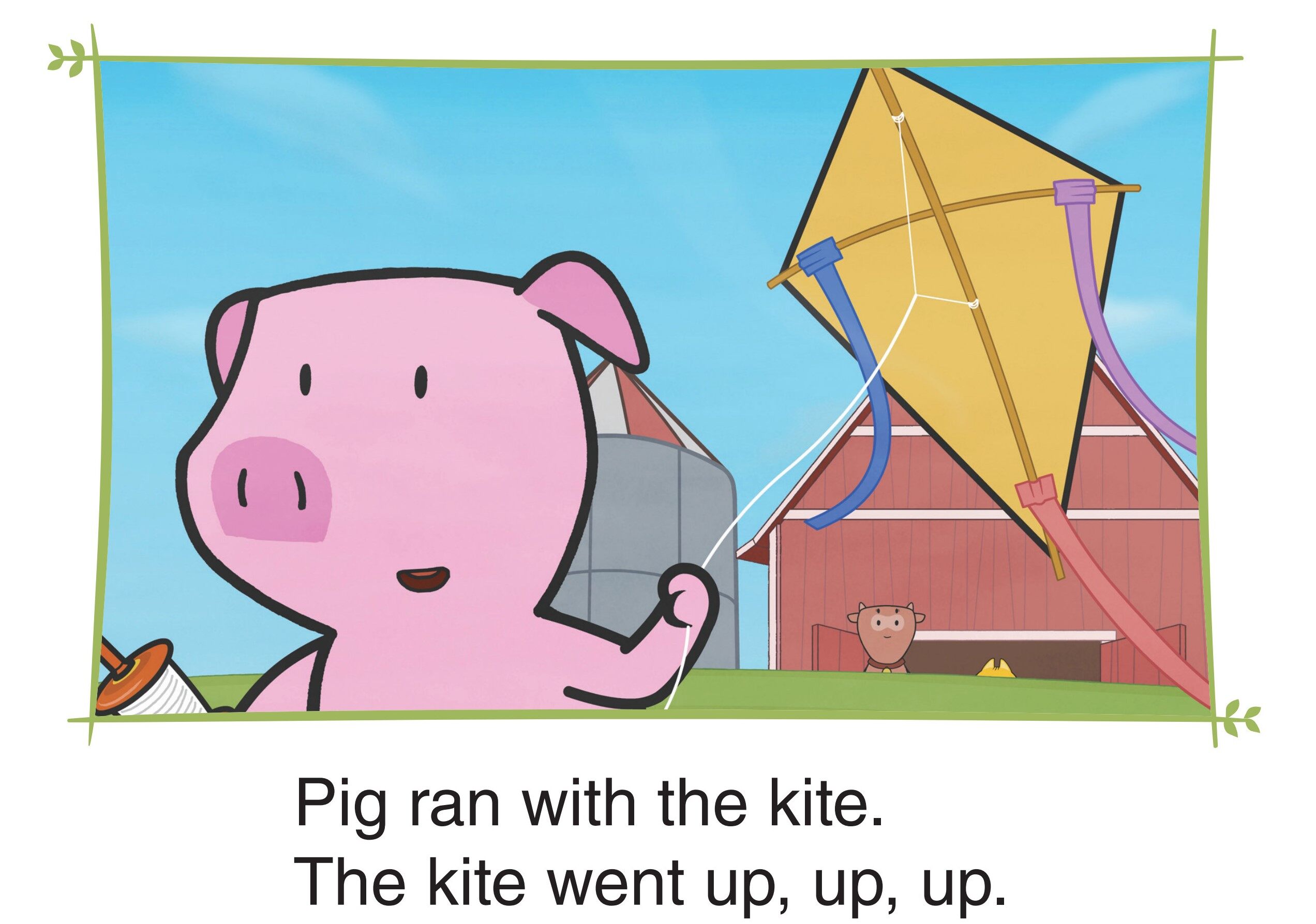 A Windy Day绘本故事第4页