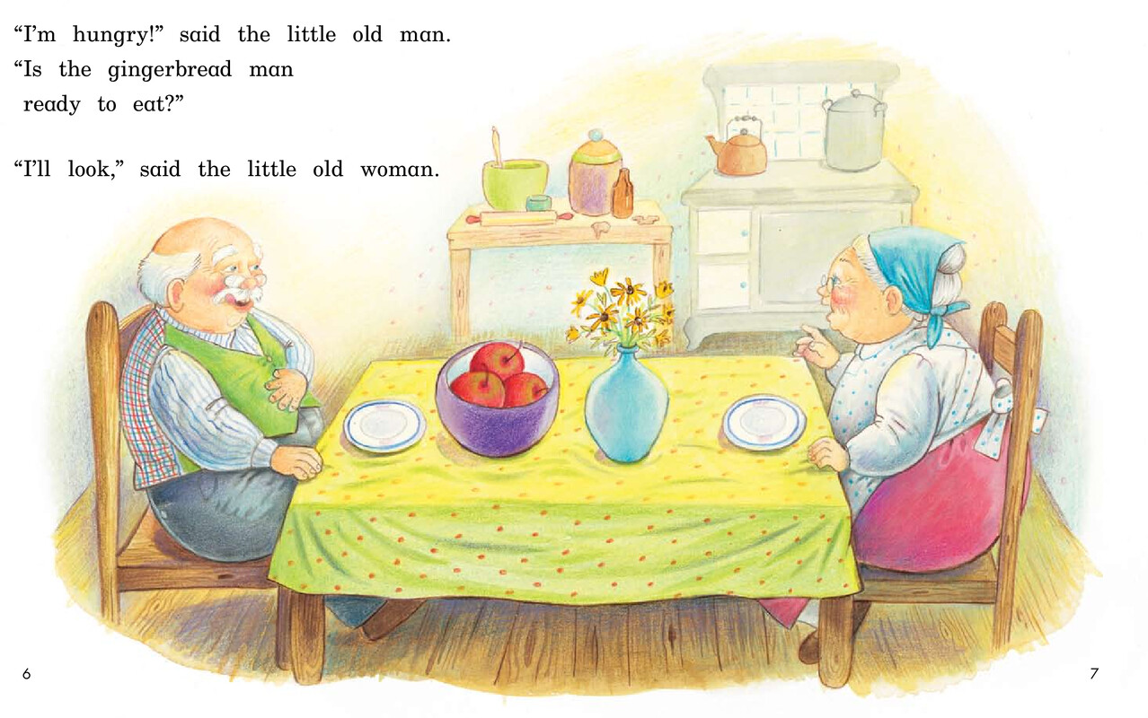 The Ginger bread Man绘本故事第5页
