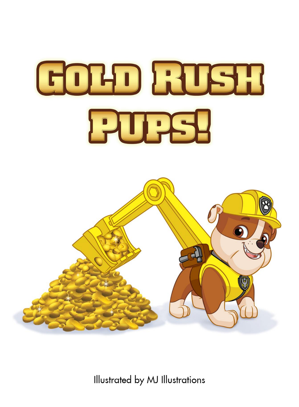 Gold Rush Pups!绘本故事第2页