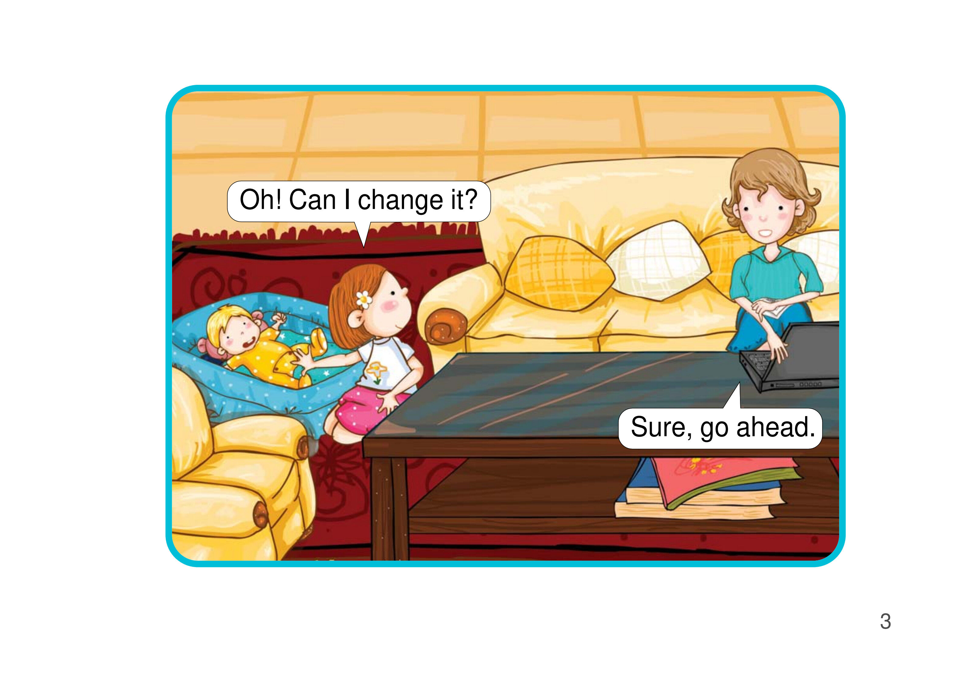 A Fresh Diaper绘本故事第4页