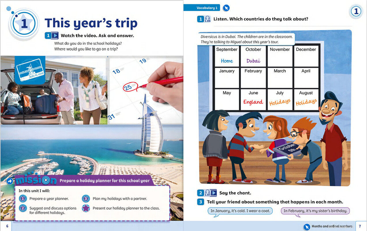 01 This year's trip绘本故事第2页