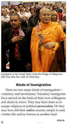 The Story of Immigration绘本故事第5页
