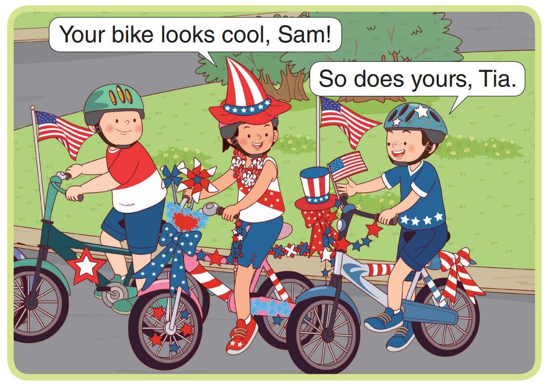 The Fourth of July绘本故事第2页