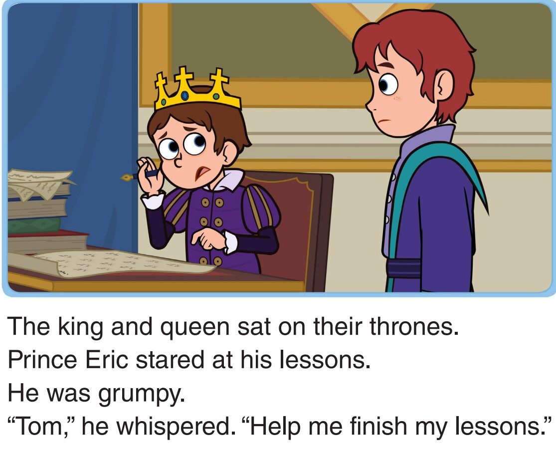 The Prince Runs Away绘本故事第3页