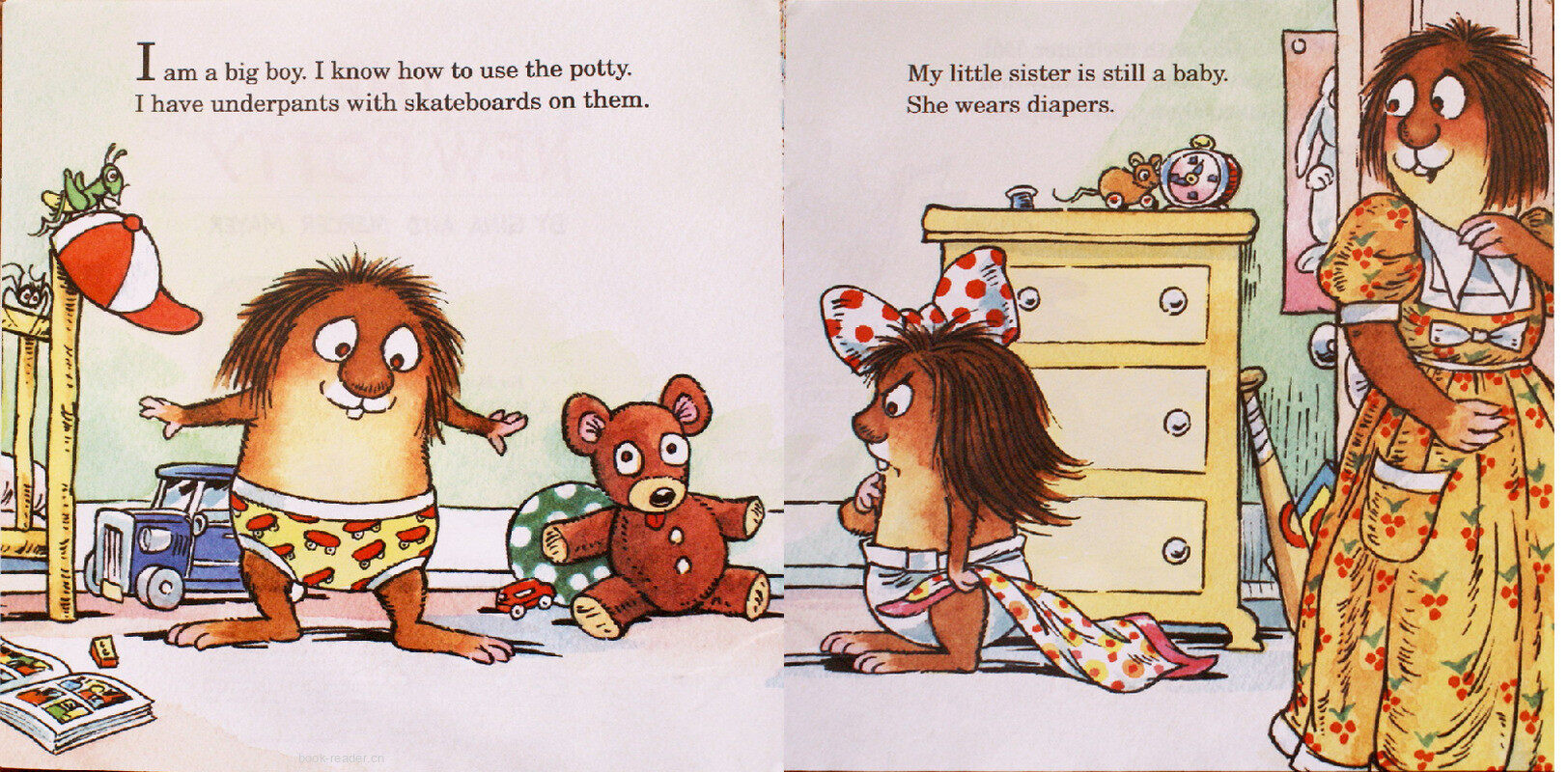 The New Potty绘本故事第3页
