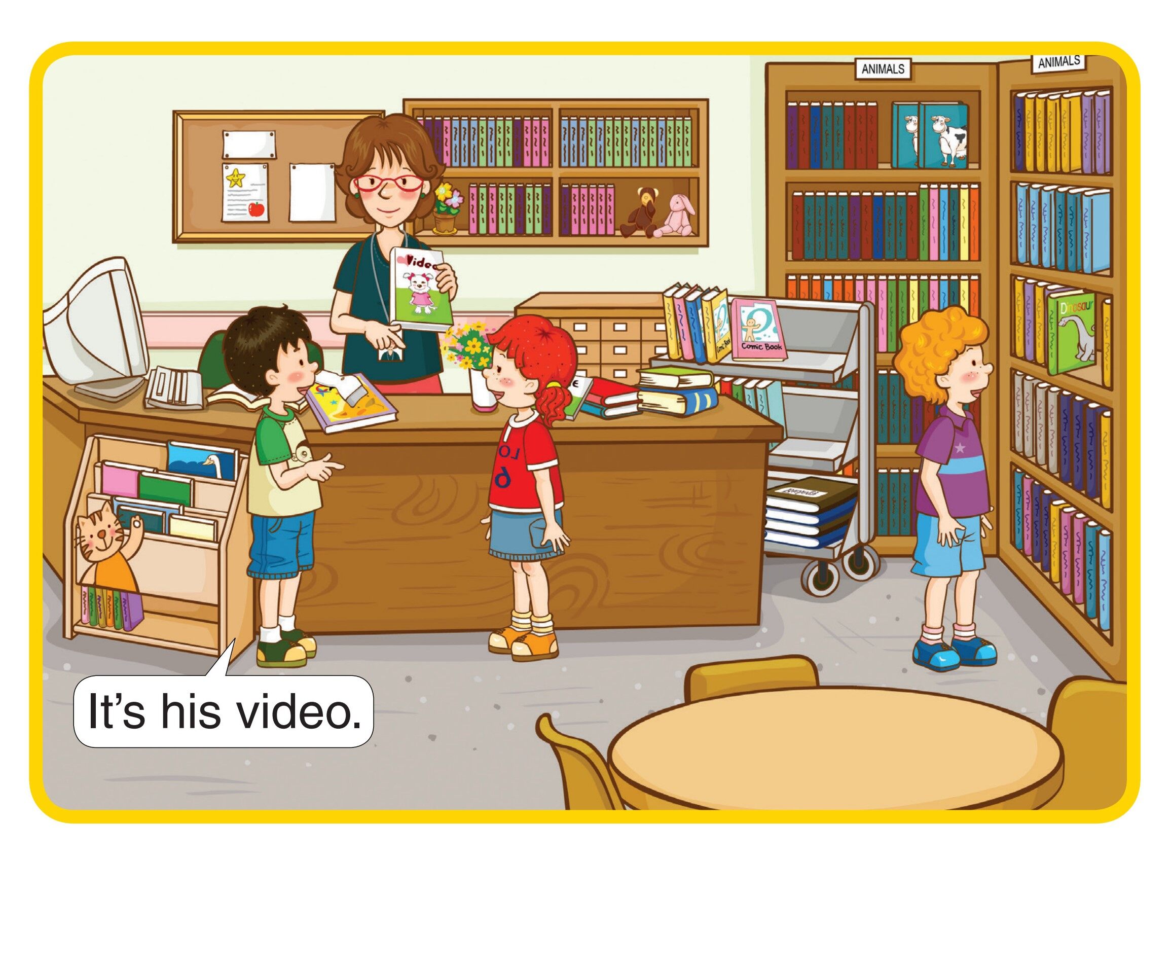 It's His Video绘本故事第5页