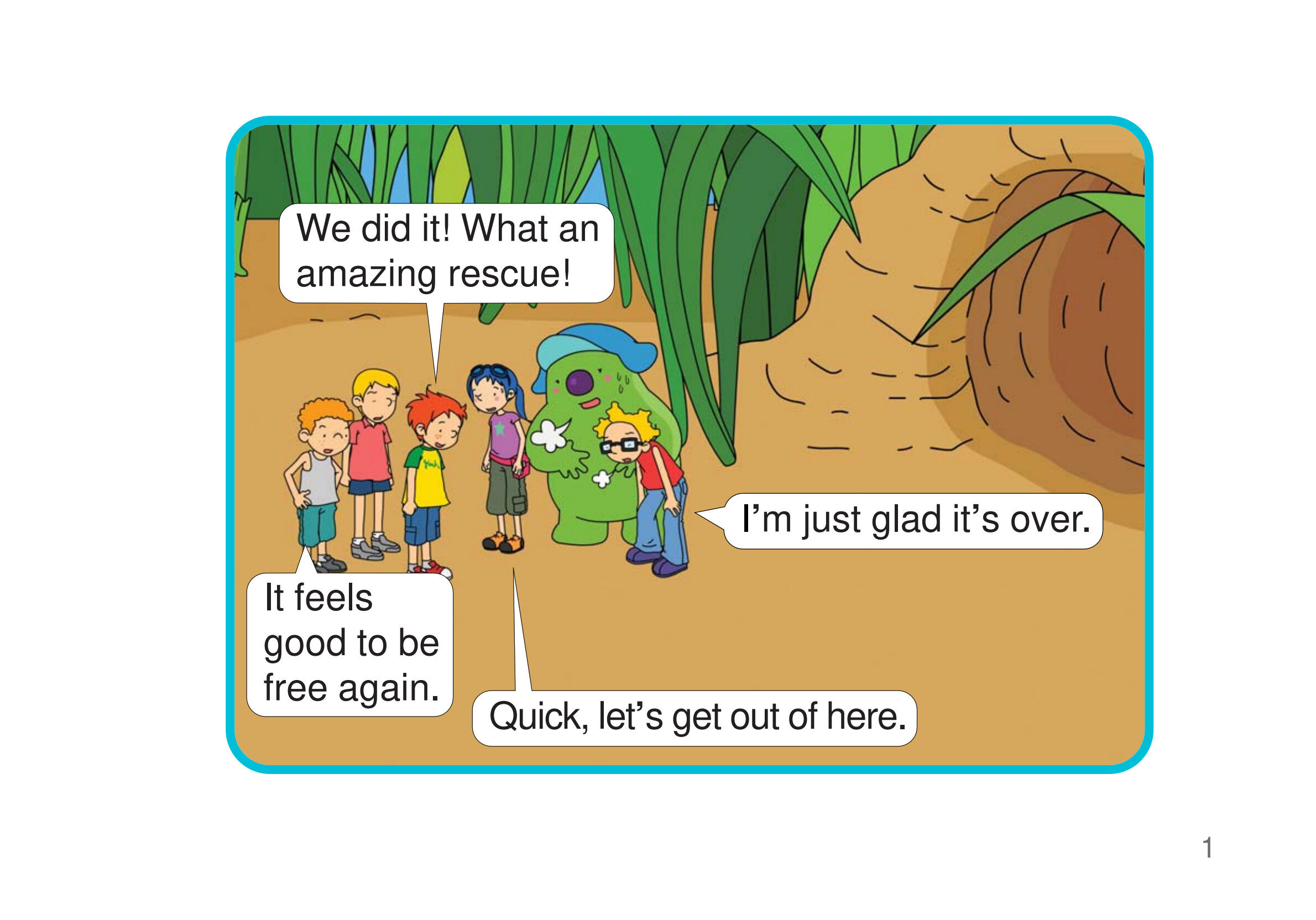 The Reunion绘本故事第3页