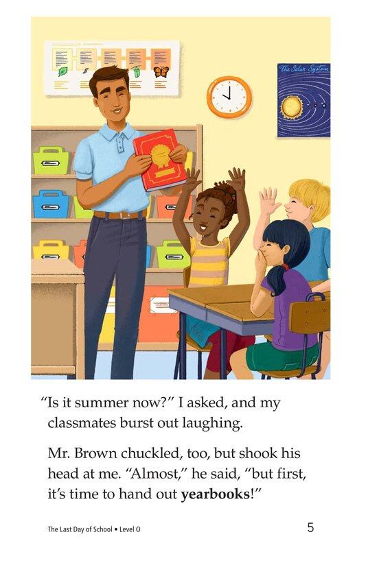 The Last Day of School绘本故事第5页