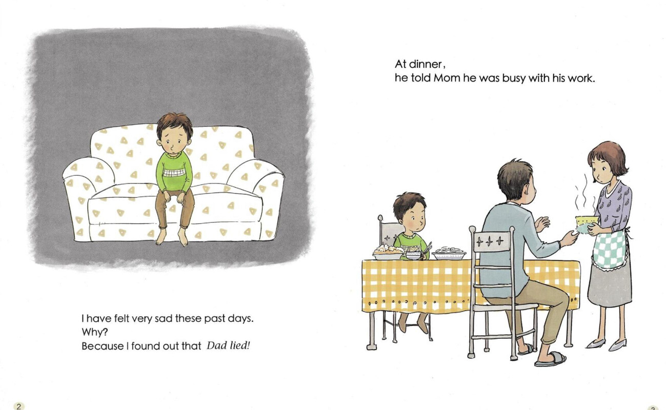 My Father’s Secret绘本故事第3页