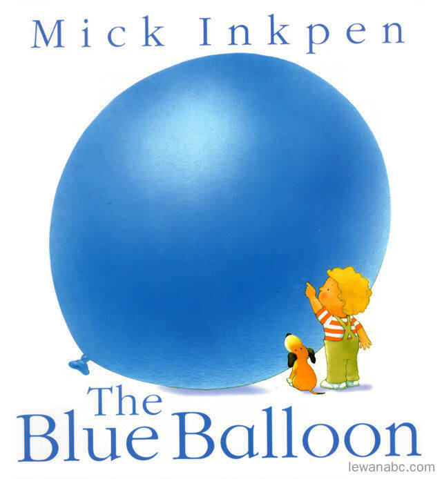 (48周)The Blue Balloon绘本故事第2页