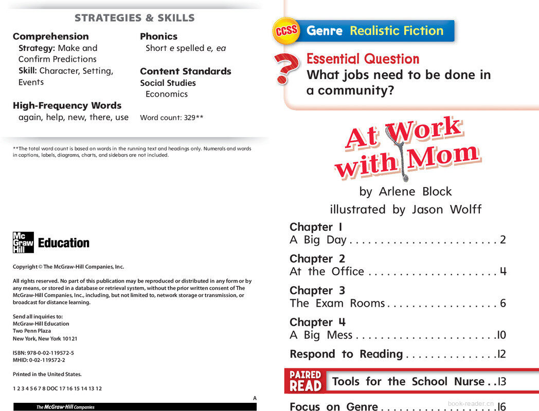 G1 Bey U2W1 At Work With Mom绘本故事第3页