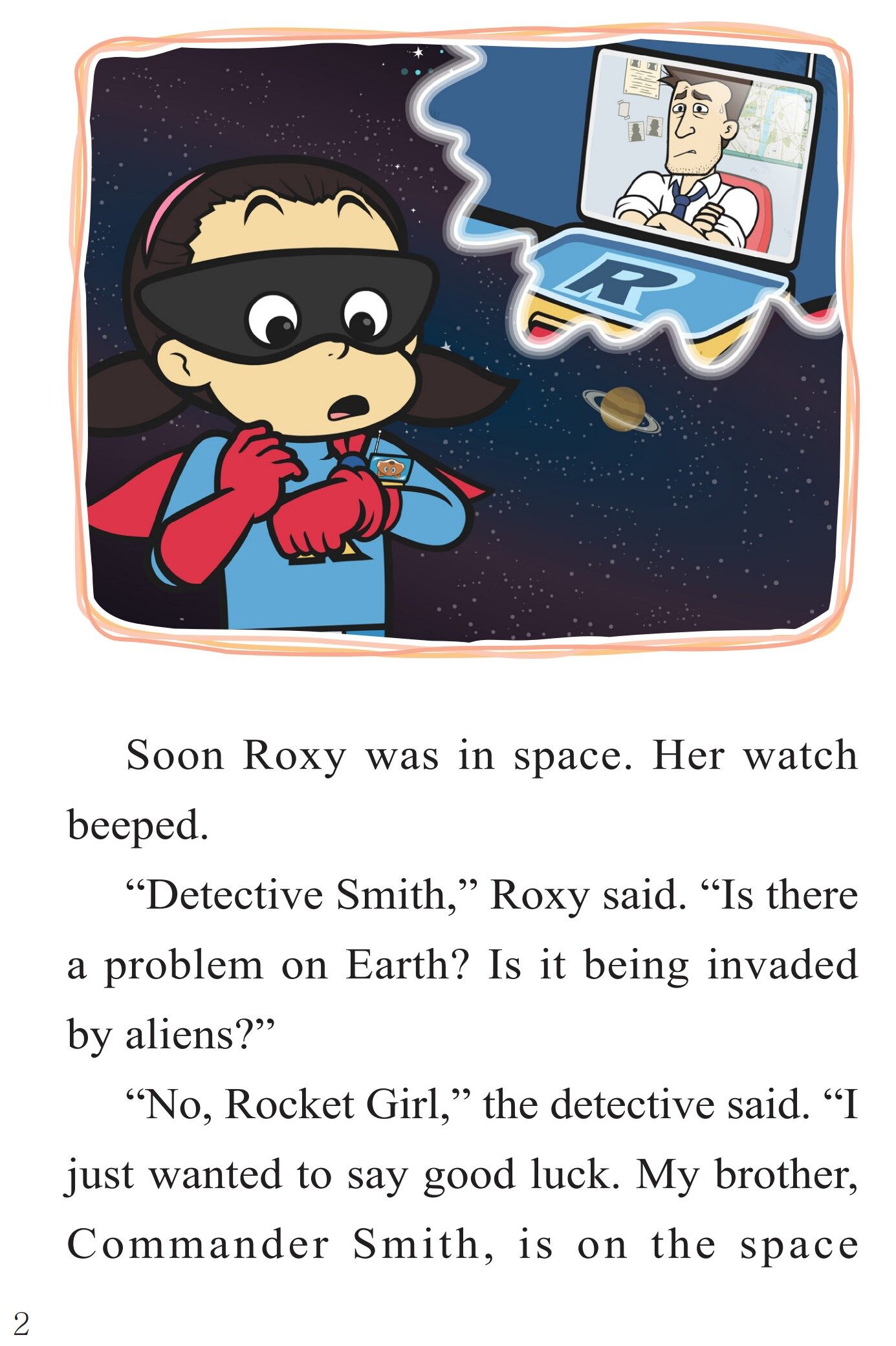 The Empty Space Station绘本故事第4页