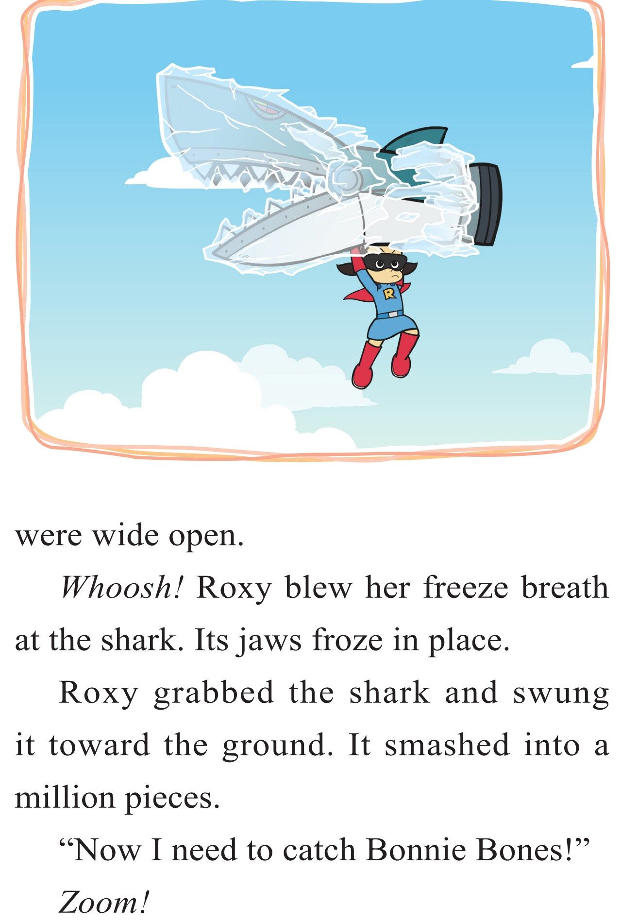 Shark Attack!绘本故事第4页