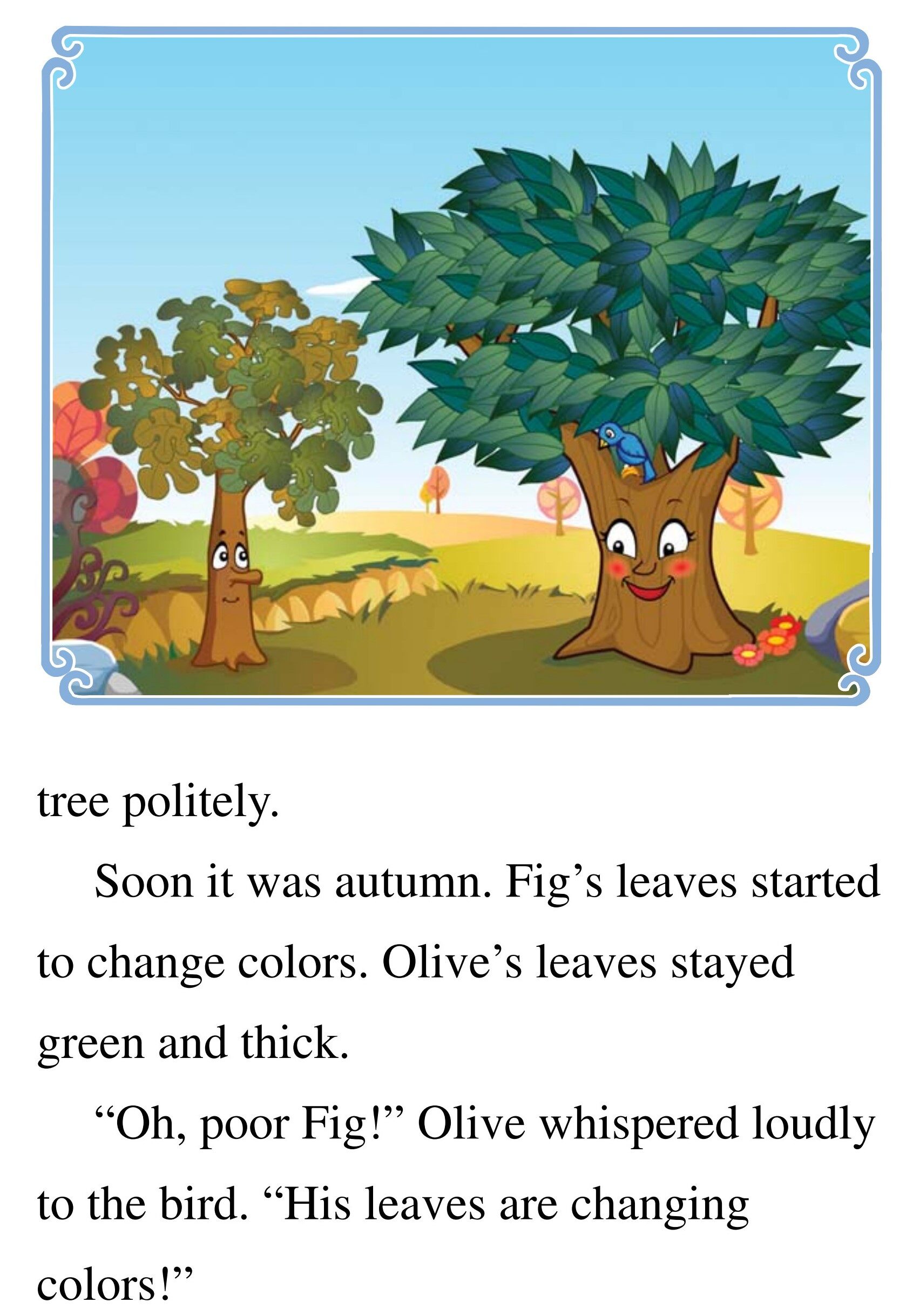 The Olive Tree and the Fig Tree绘本故事第5页