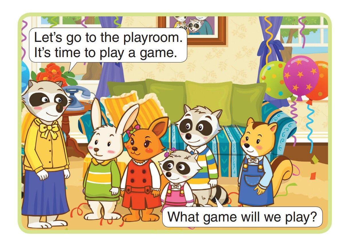 The Birthday Party绘本故事第2页