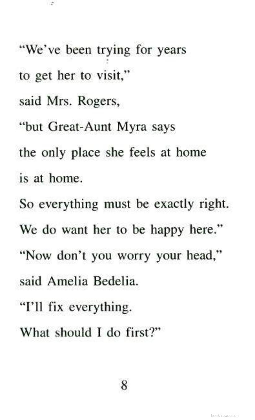 Thank You, Amelia Bedelia绘本故事第4页