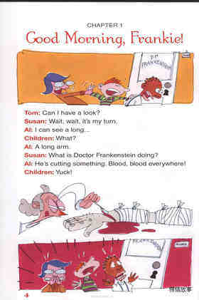 Frankenstein at School绘本故事第4页