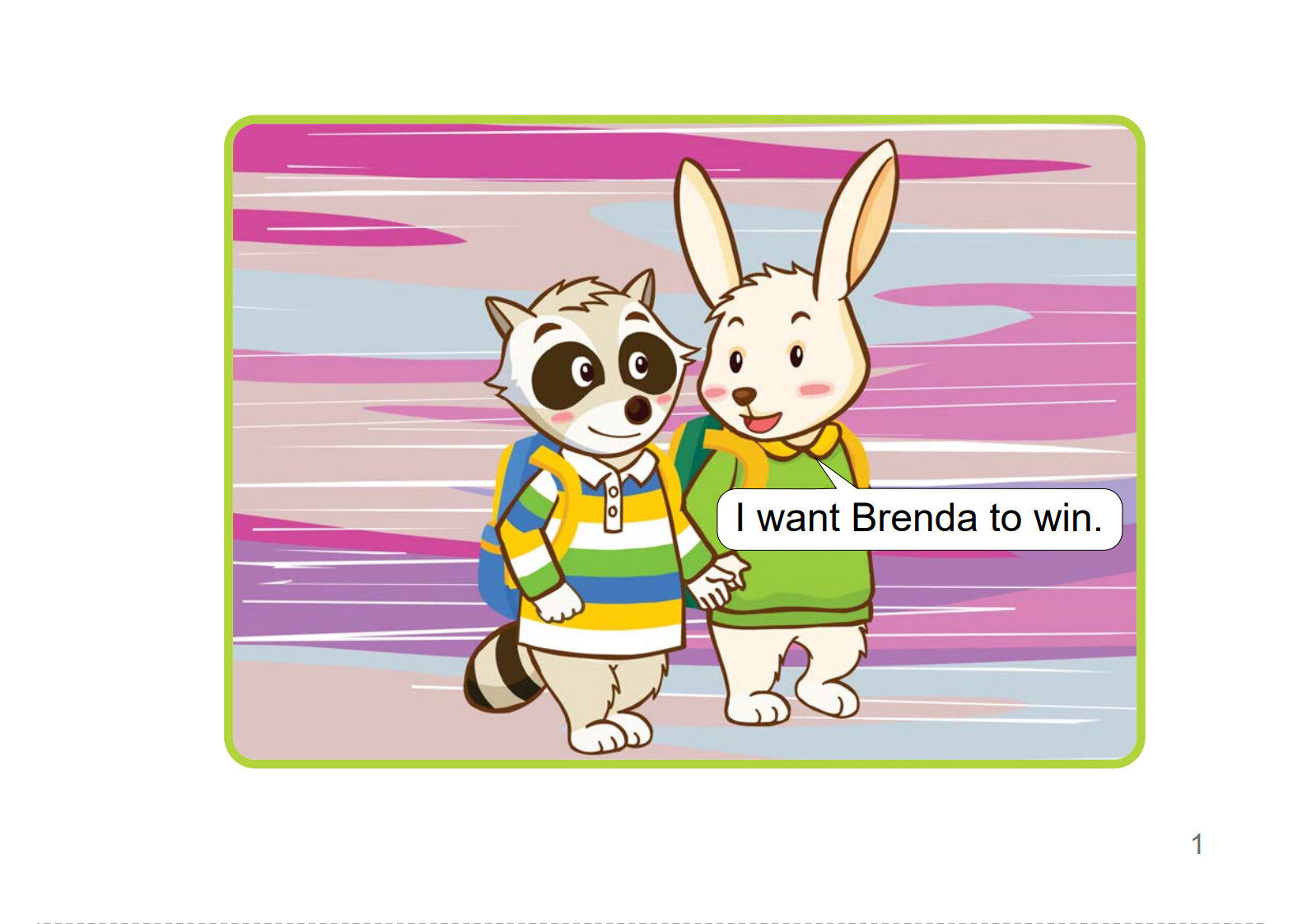 The Contest绘本故事第2页