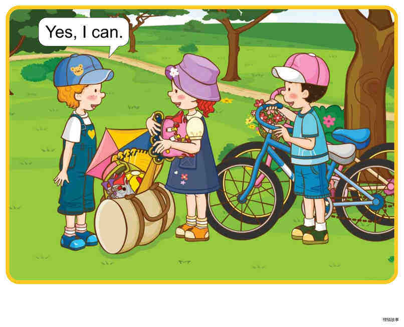 Can You Ride a Bike?绘本故事第5页