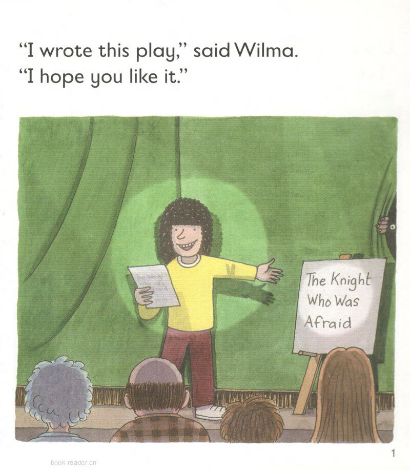 L4 The Knight Who Was Afraid绘本故事第3页