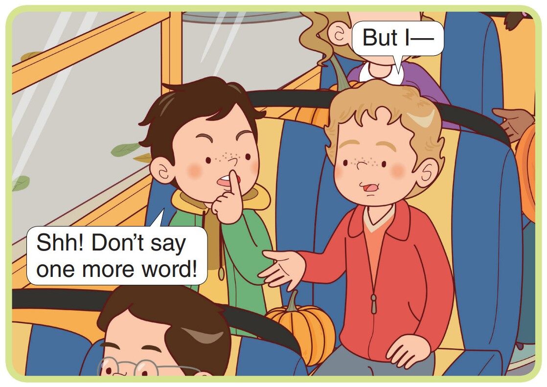 The Pumpkin Problem绘本故事第4页