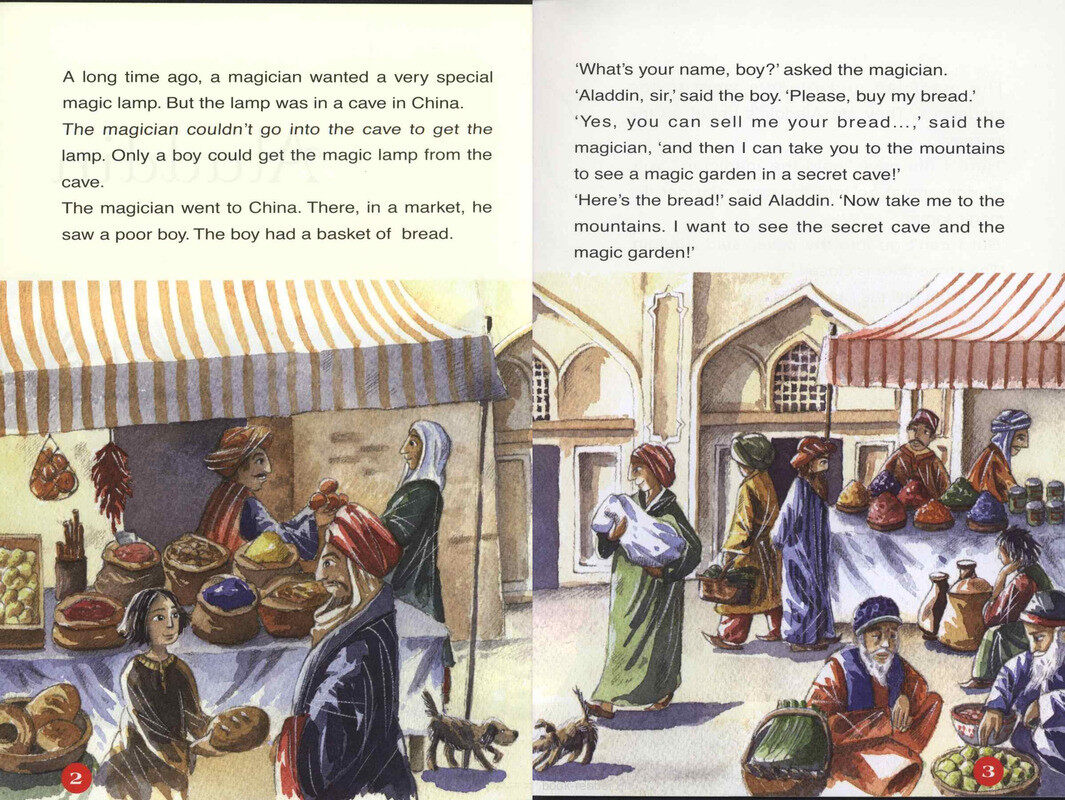Aladdin绘本故事第3页