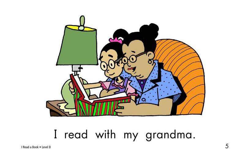 I Read a Book绘本故事第5页