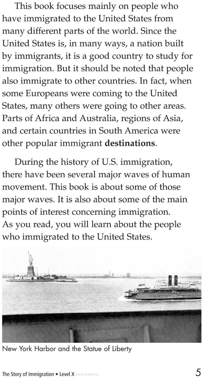 The Story of Immigration绘本故事第4页