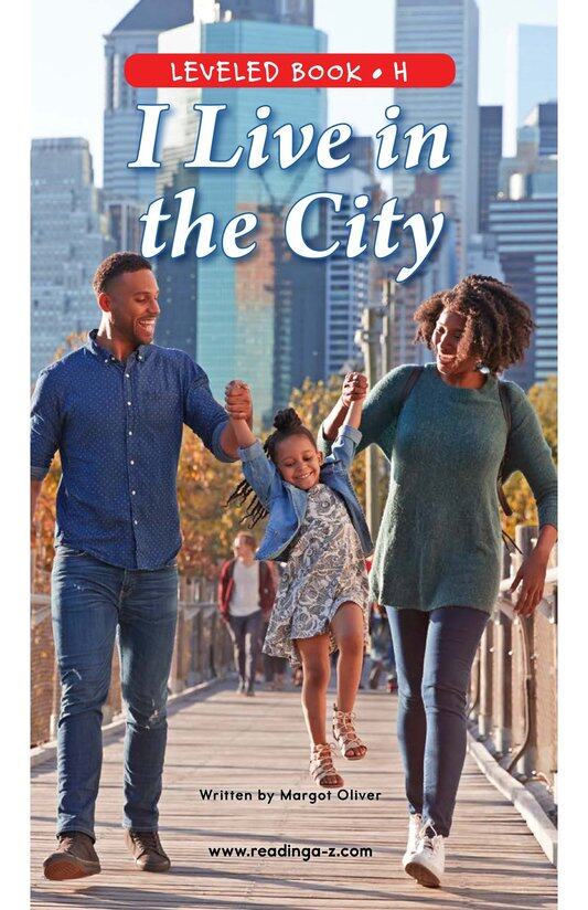I Live in the City绘本故事第2页