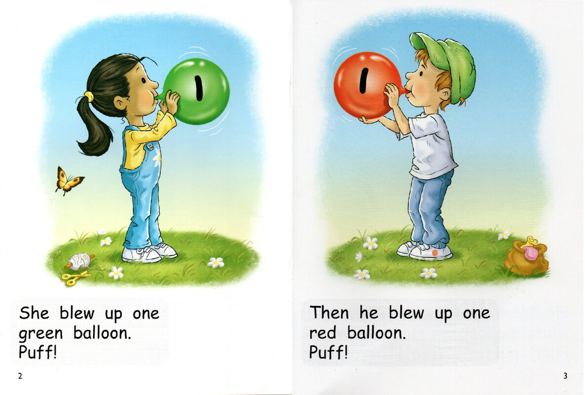 rainbow balloons绘本故事第3页