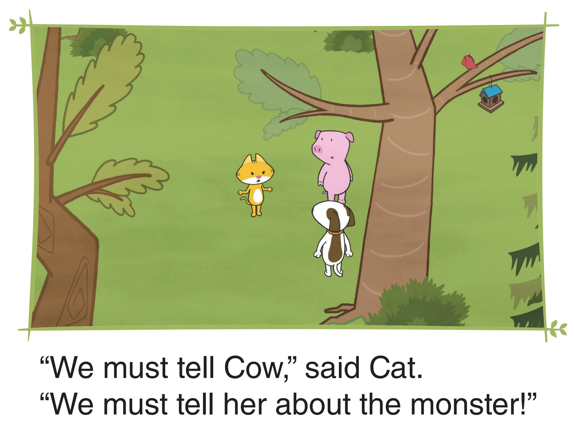 Cow's Plan绘本故事第2页