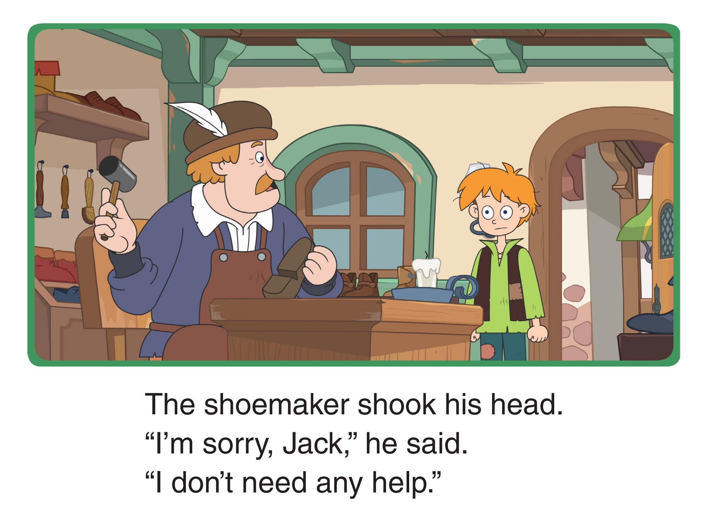 Jack Goes to Town绘本故事第5页