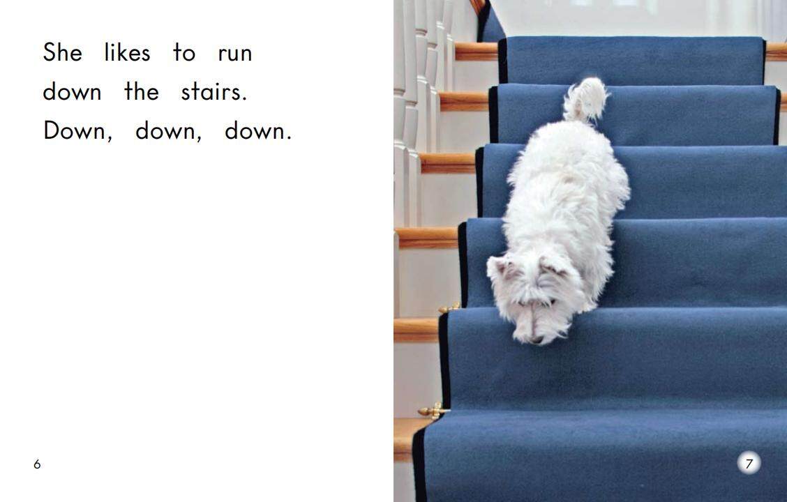 Meli on the stairs绘本故事第5页