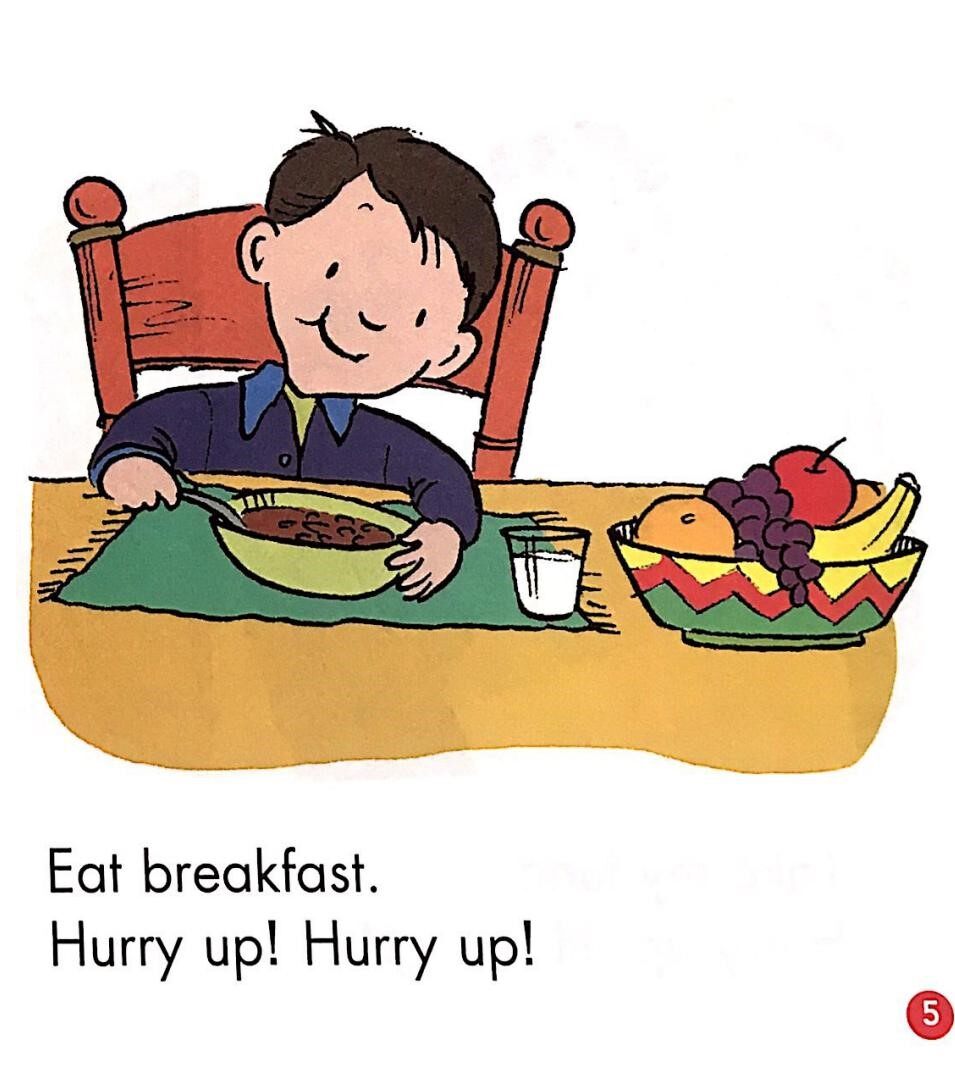 Hurry up绘本故事第5页