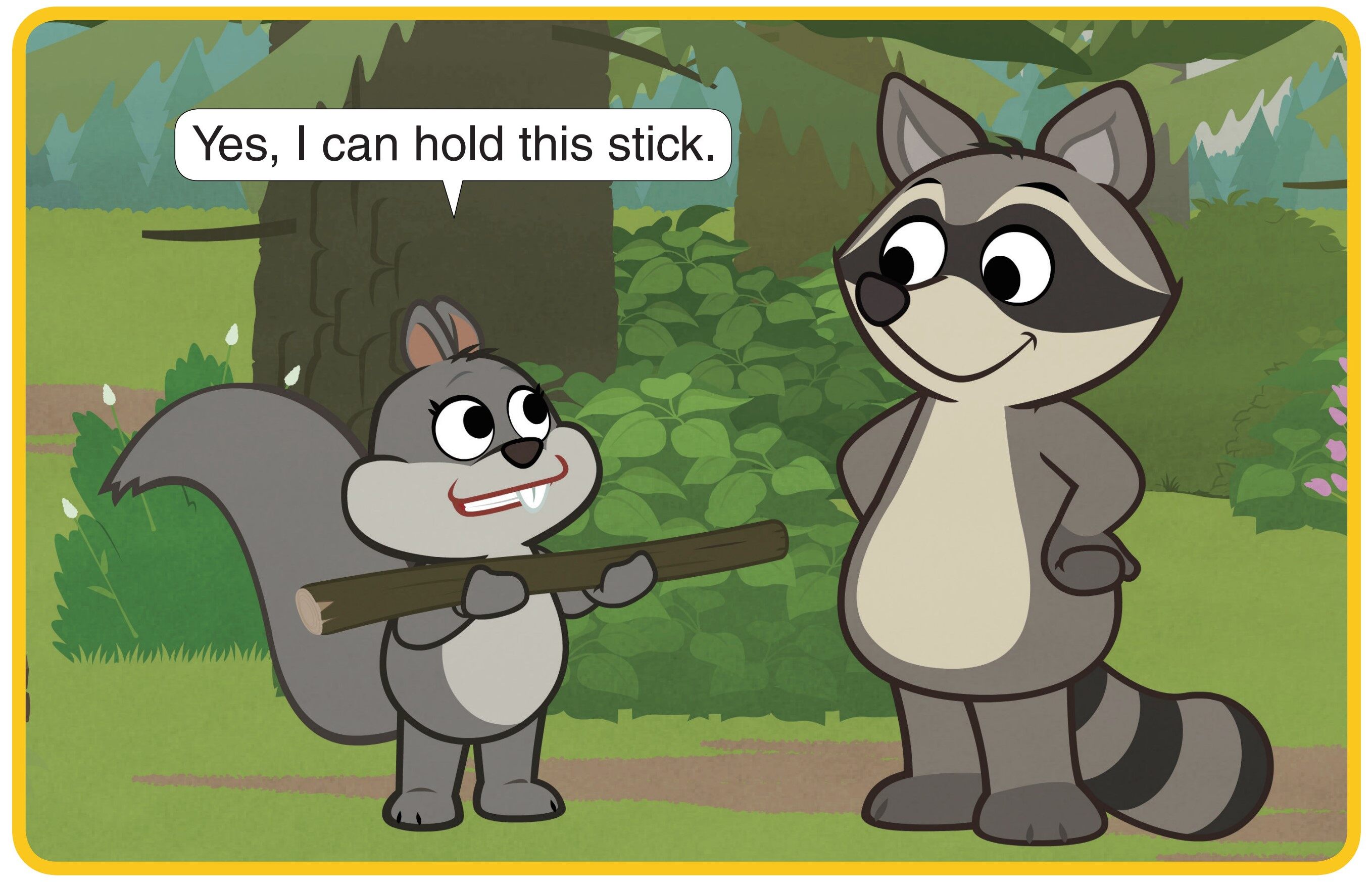 I Can Hold It绘本故事第3页