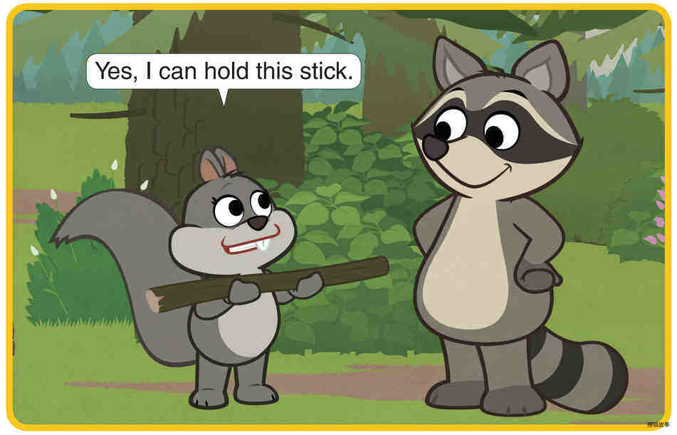 I Can Hold It绘本故事第3页