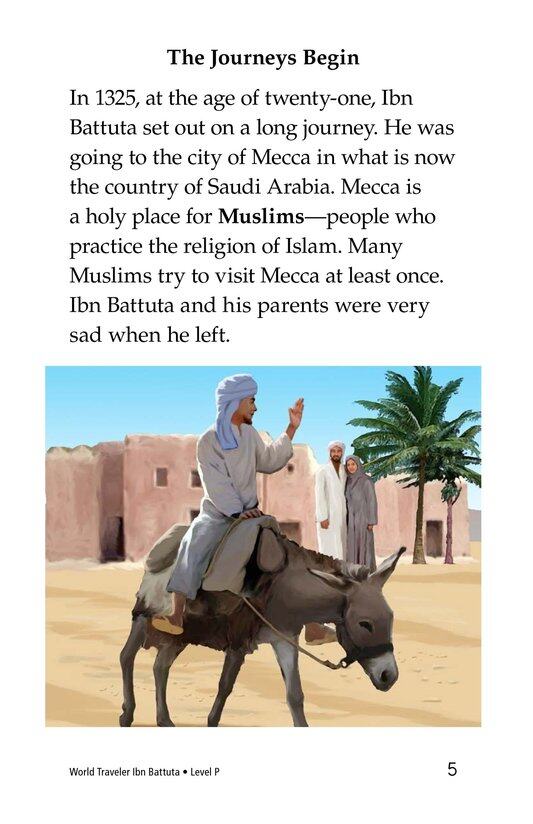 World Traveler Ibn Battuta绘本故事第4页