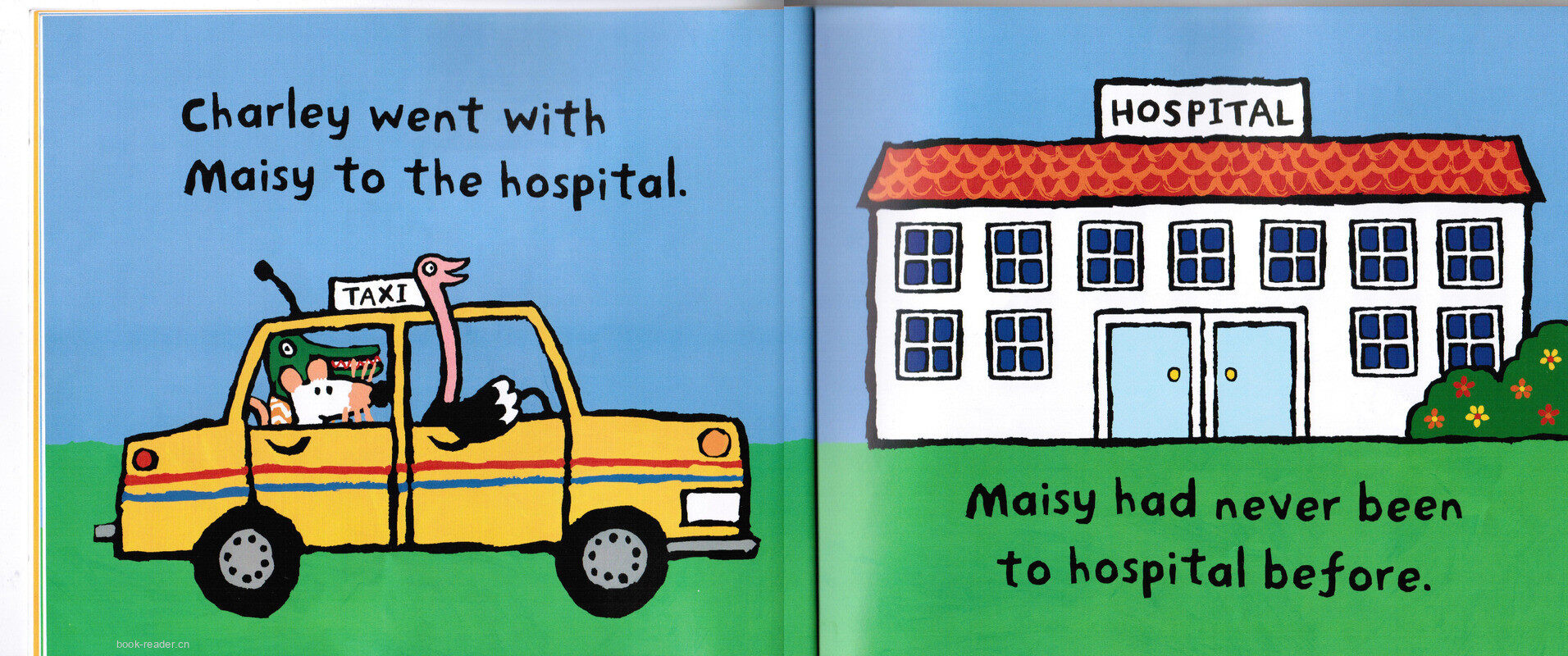 Maisy Goes to Hospital 绘本故事第5页