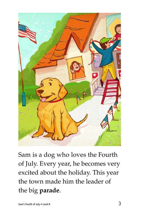 Sam's Fourth of July绘本故事第3页