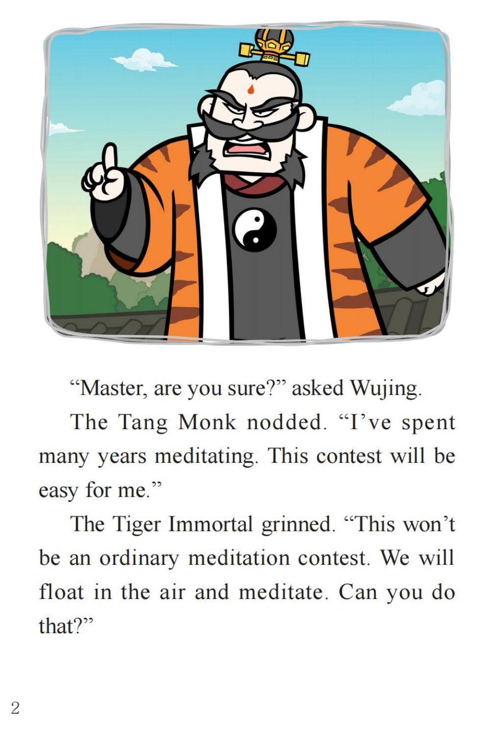 The Meditation Contest绘本故事第4页
