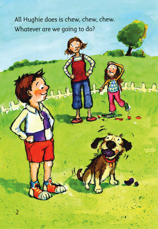 Chewy Hughie绘本故事第3页
