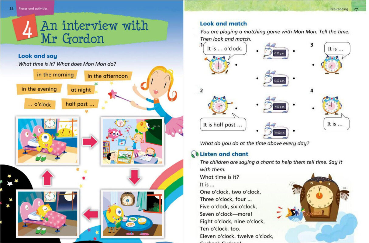 2B Unit 4 An interview with Mr Gordon绘本故事第2页