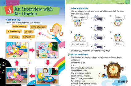2B Unit 4 An interview with Mr Gordon绘本故事第2页